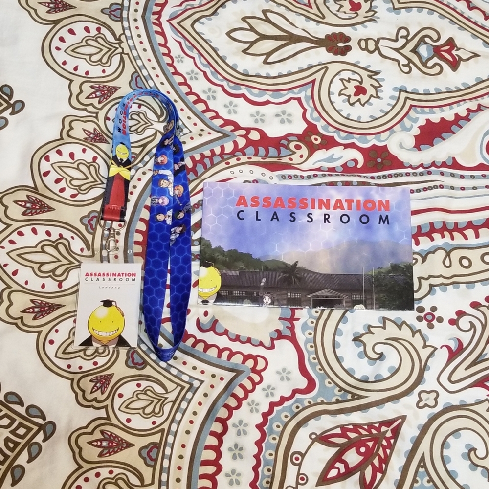 Assassination Classroom Poster and Lanyard Bundle Brand New **CLEARANCE**